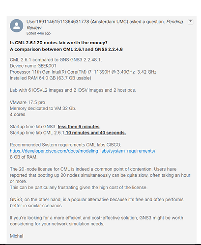 2024-08-11 19_36_49-Is CML 2.6.1 20 nodes lab worth the money_ A comparison between CML 2.6.1 and GN